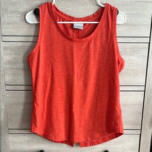 Columbia Women's Red Sleeveless Top